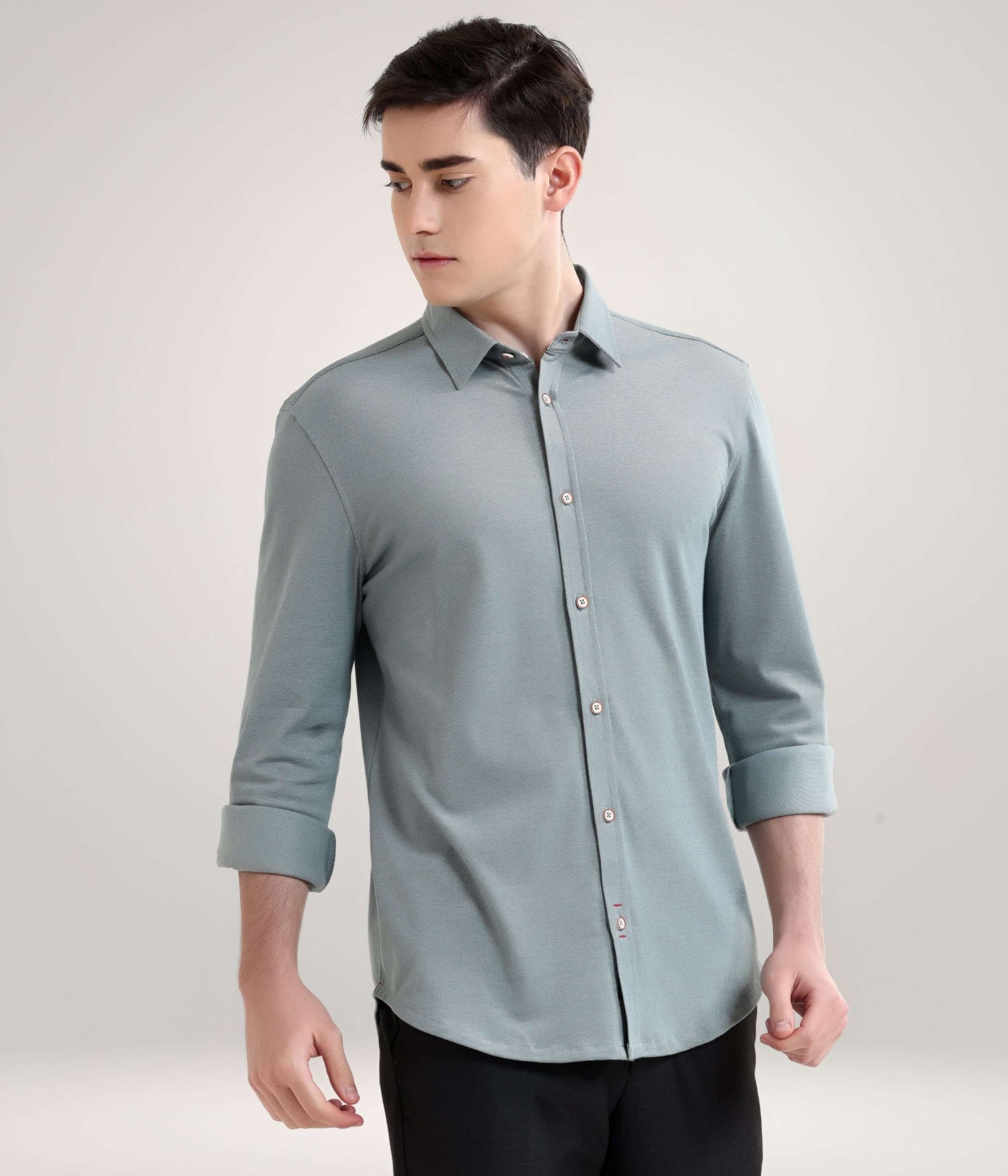 Shirt | Anti Stain Anti Odor Water Repellent   JADEITEGREEN