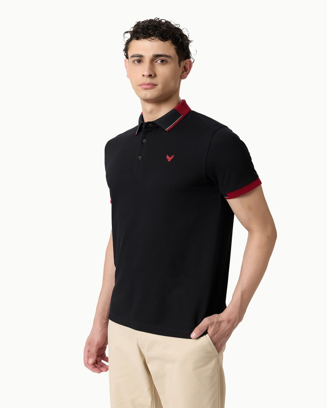 Midnight Amber Polo Black