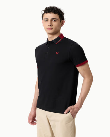 Midnight Amber Polo Black