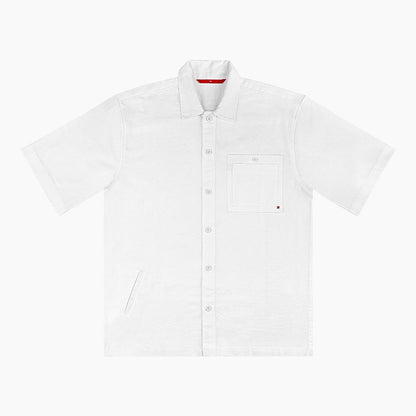 Circuit Shirt White | Ludic at Broadway