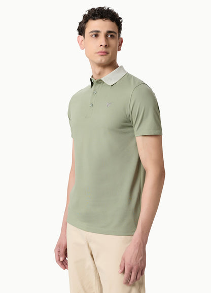 Opulence Polo Sage Green