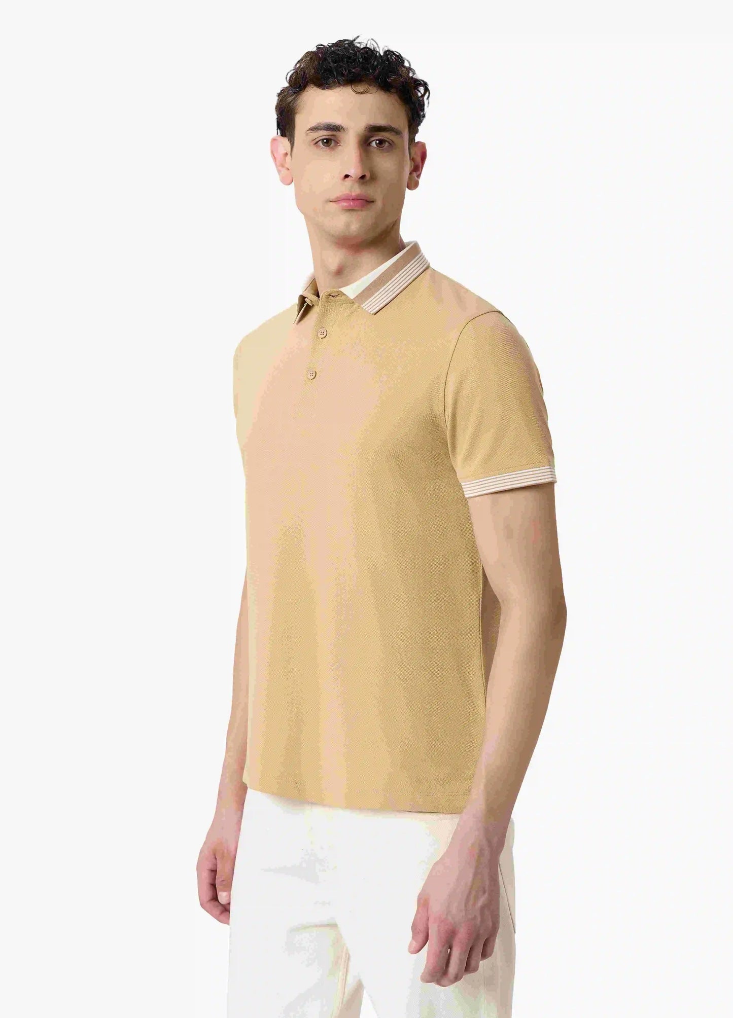 Club Manaco Polo Beige
