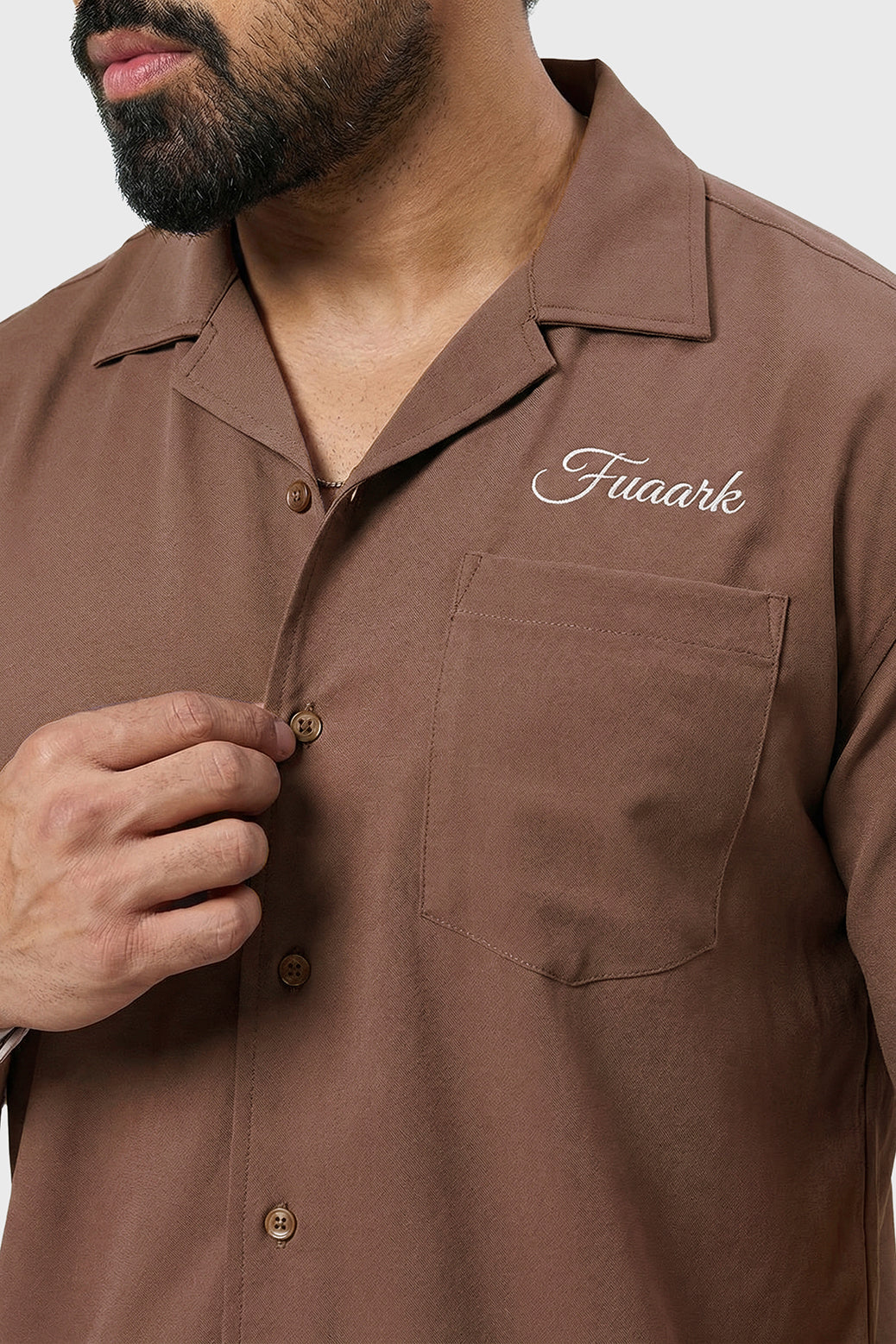 Ashline Oversized Shirt Mocha