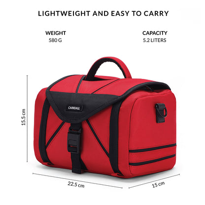 Carriall Zento - The Kids Meal Bag Red & Black Lunch Bag For Kids Boys & Girls (Red & Black)