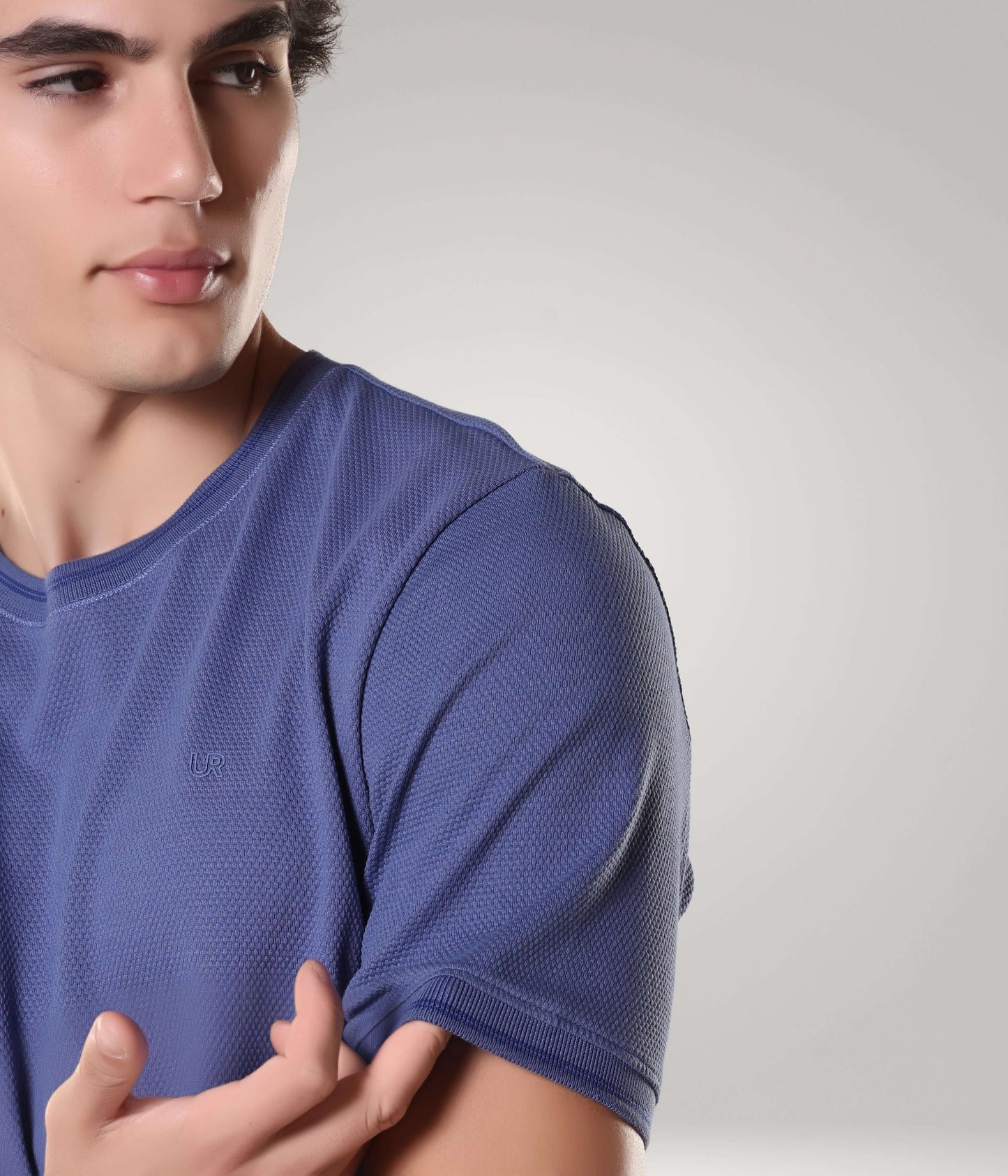 Crew Neck Tshirt |Cool Tech + UV Protectant + Anti Odour  BLOOMINGORCHID