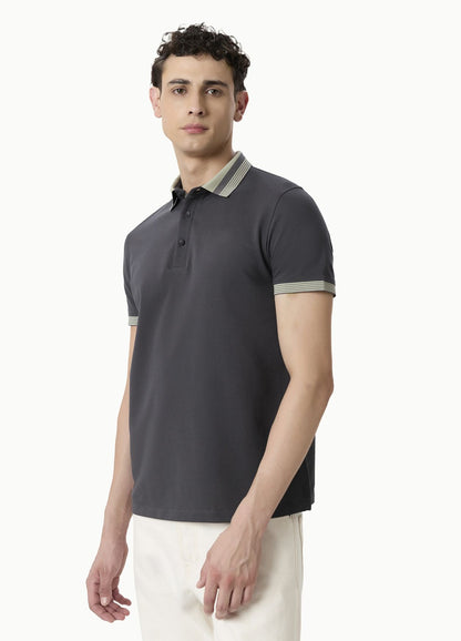 Club Manaco Polo Grey