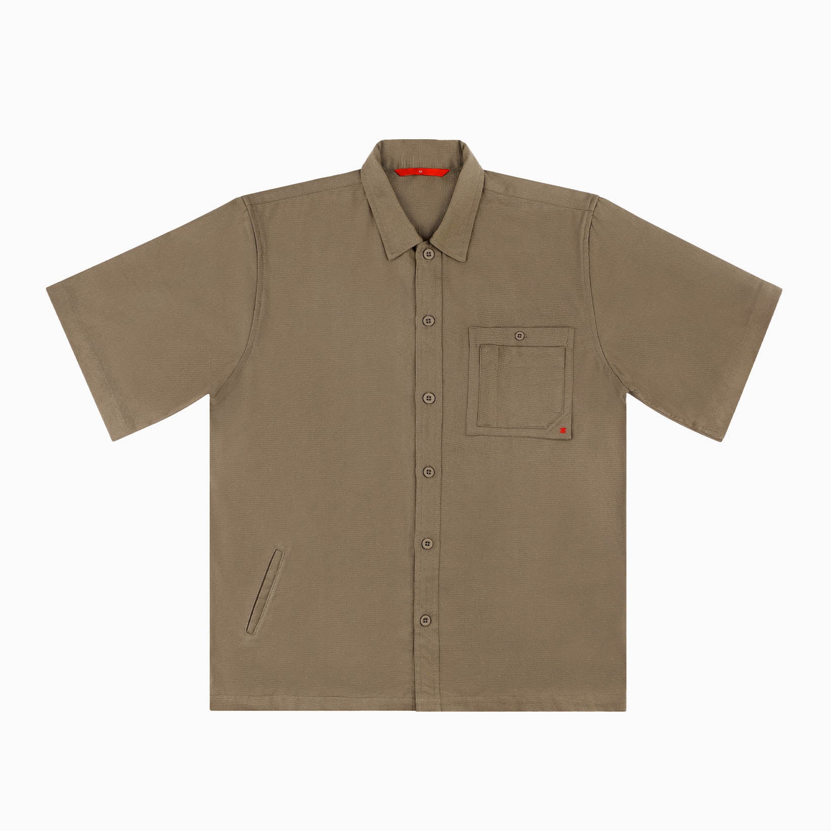 Circuit Shirt Brown | Ludic at Broadway