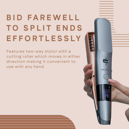 Split End Trimmer | Rechargeable, Two-Way Motor to Trim Damaged Hair | Winston at Broadway
