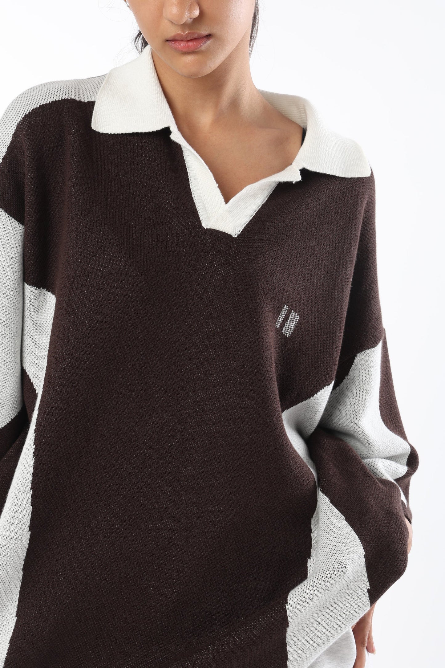 Mocha Knit Polo