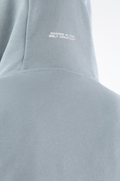 Pastel Blue Everyday Zipper Hoodie