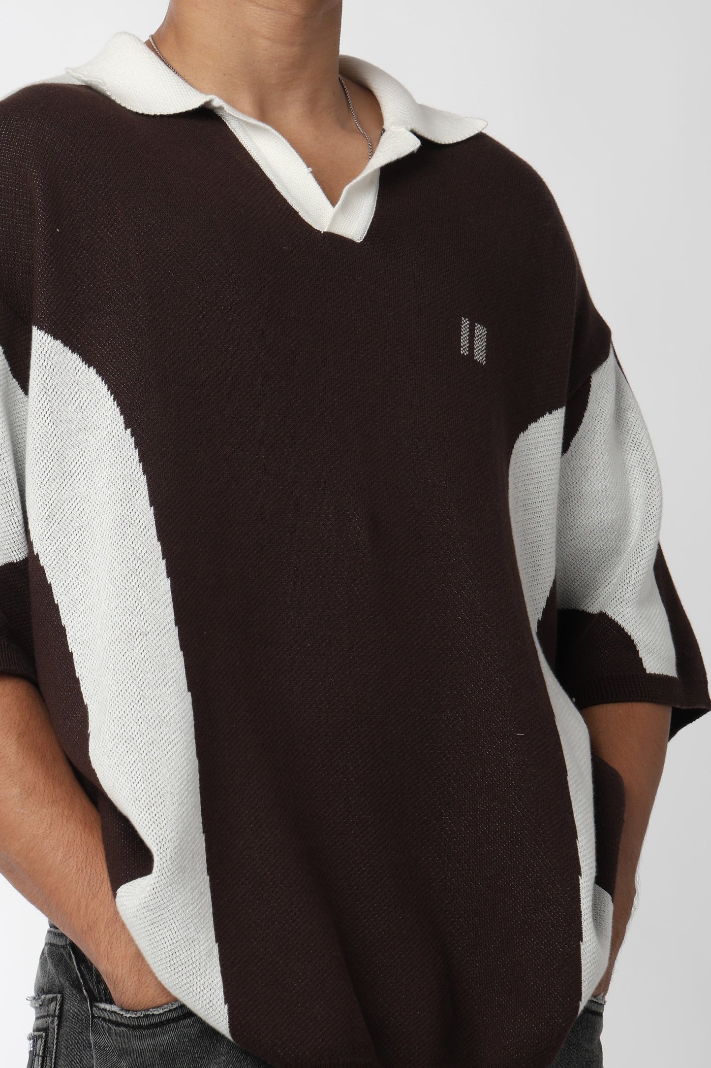 Mocha Knit Polo