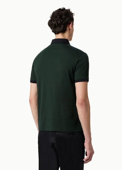 Imperial Zipper Polo Green