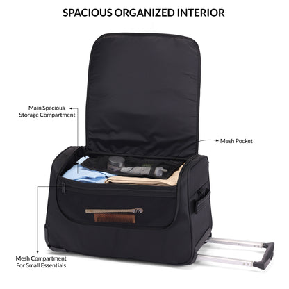 Carriall City Duffle (Black)Travel Bag 38.6 L