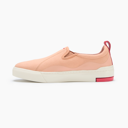 Enhanced Canvas Slip On Himalayan Pink