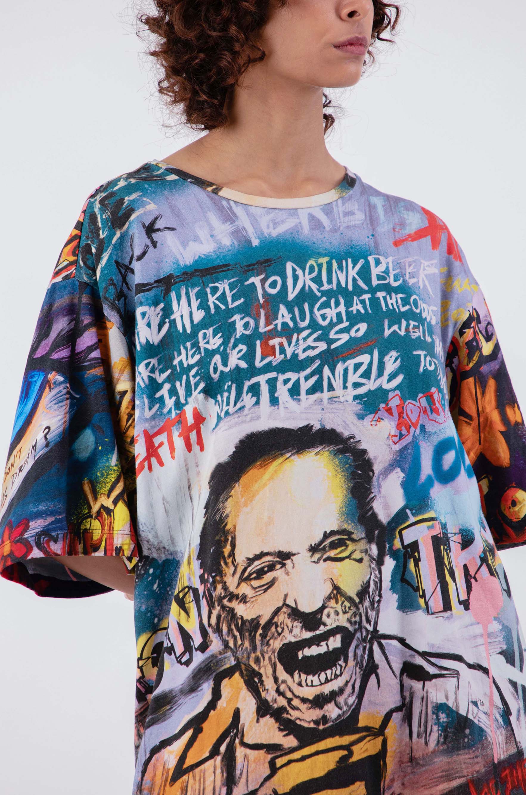 Huemn City' Graffiti T-Shirt | Huemn at Broadway
