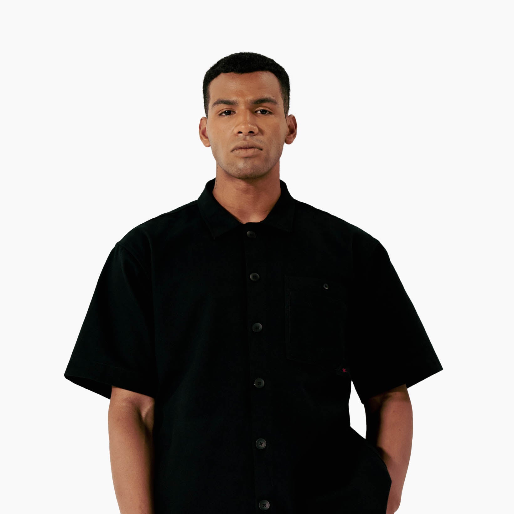 Circuit Shirt Black | Ludic at Broadway