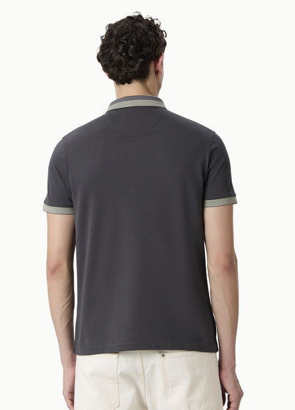 Club Manaco Polo Grey