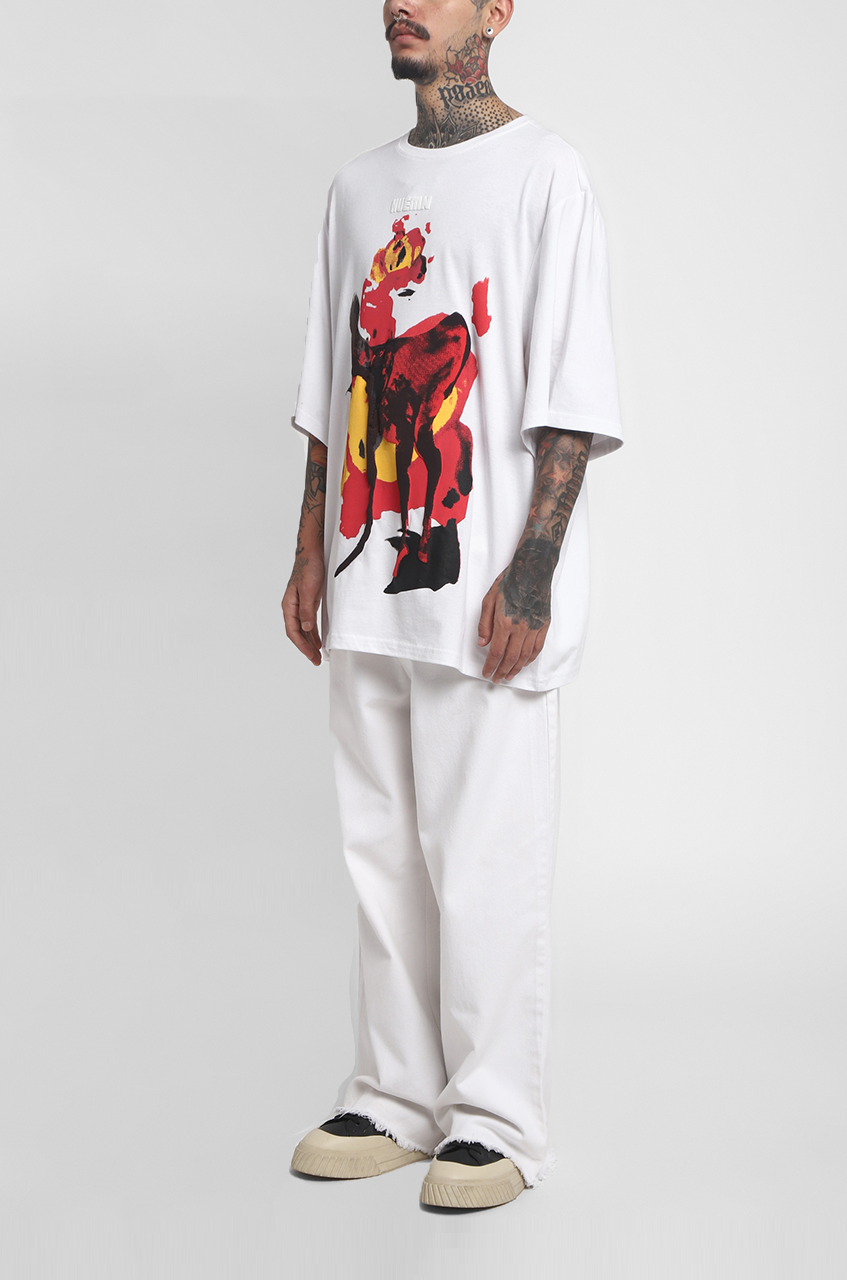 Slaughterhouse T-shirt (White) | Huemn at Broadway