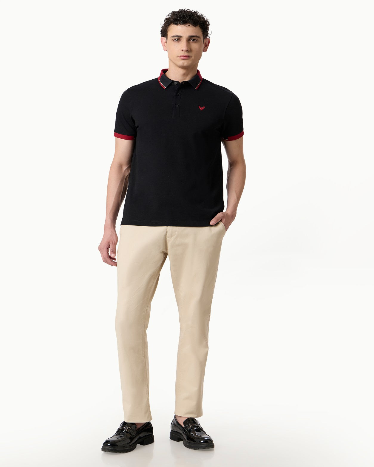Midnight Amber Polo Black