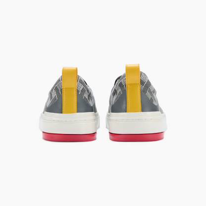 Enhanced Canvas Slip On Piscator Grey
