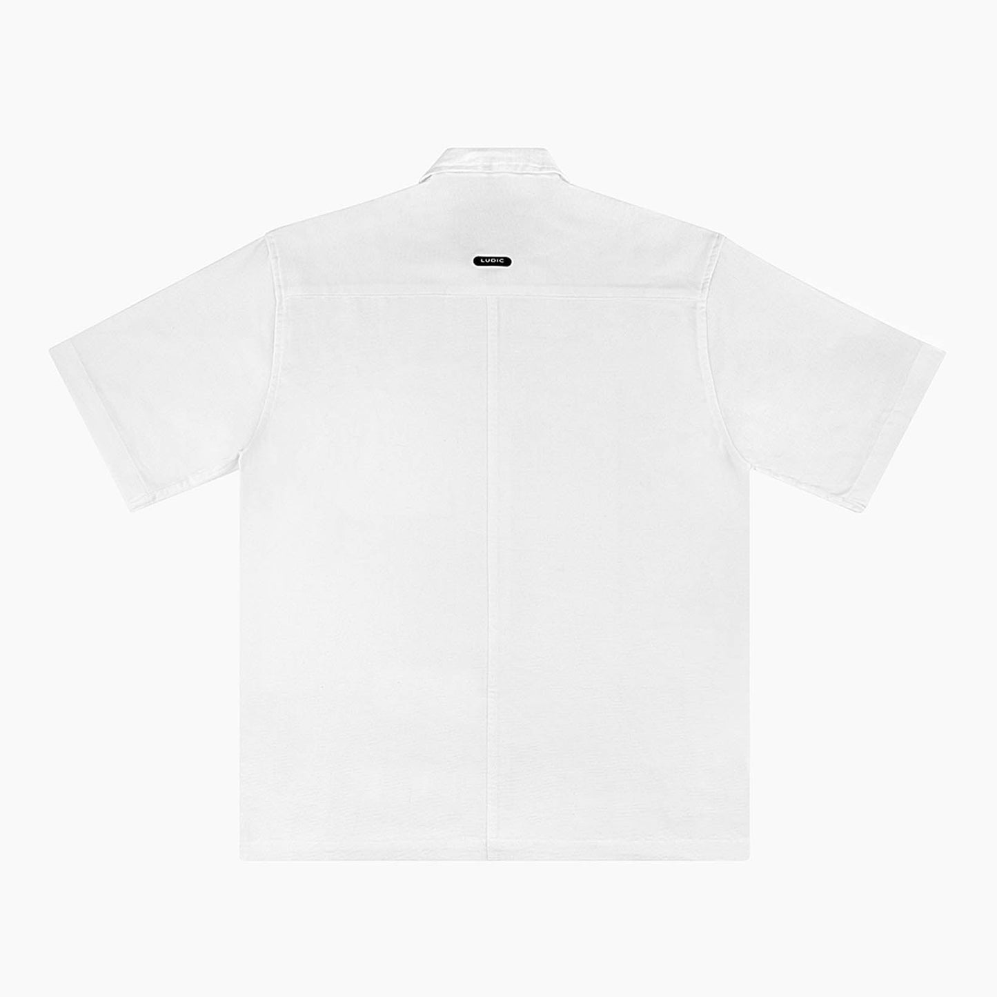 Circuit Shirt White | Ludic at Broadway