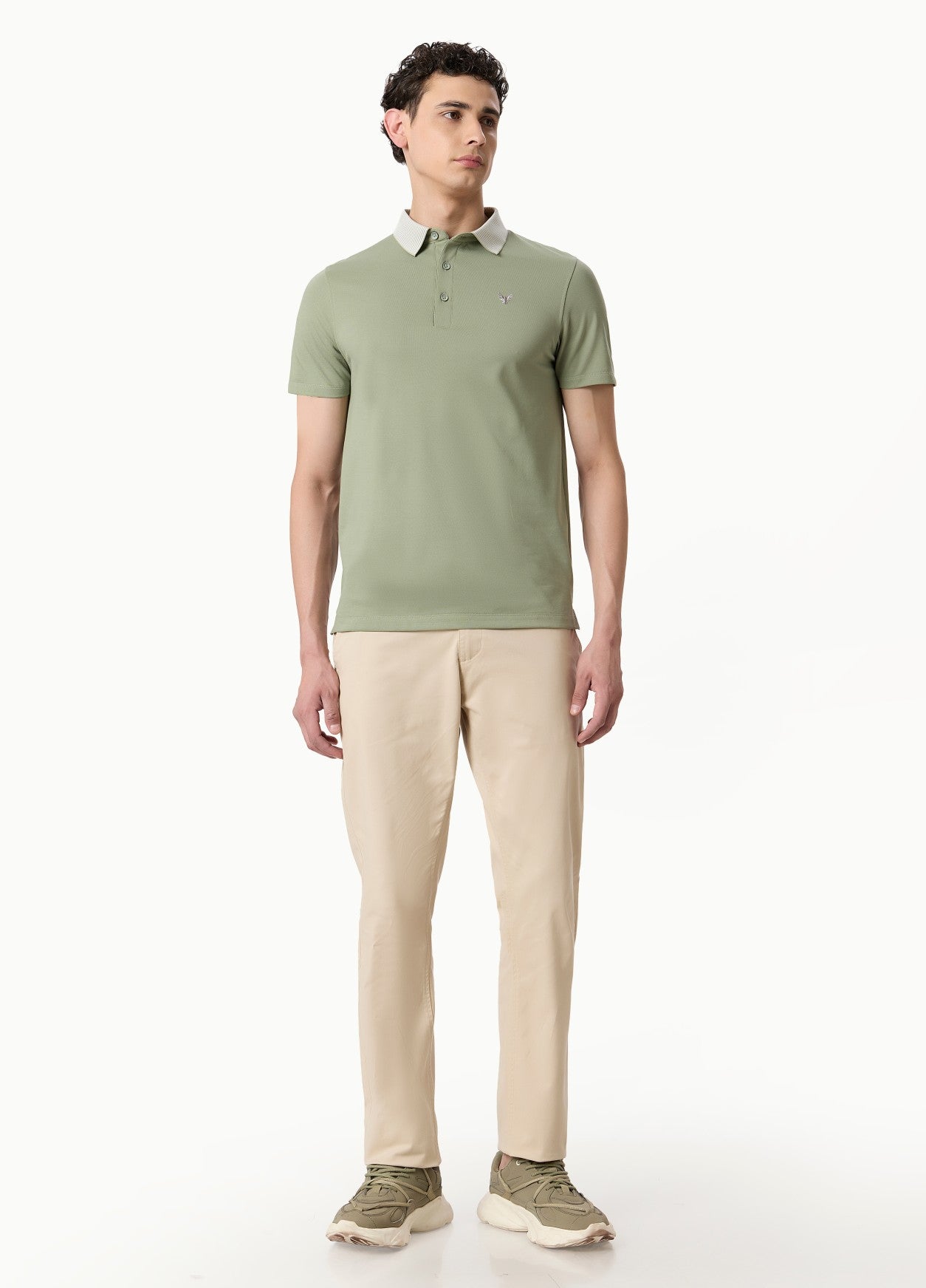 Opulence Polo Sage Green