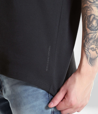 Crew Neck Tshirt |Cool Tech + UV Protectant + Anti Odour  OBSIDIANGREEN