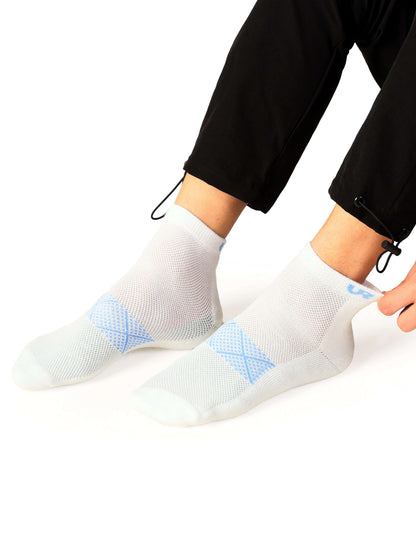 TRAVEL FRESH PRO 7 Days No Smell Socks |Cool Tech + UV Protectant + Anti Odour