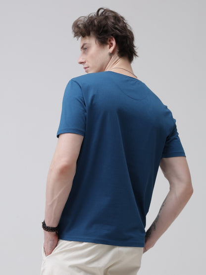 Crew Neck Tshirt | Anti Stain Anti Odor Water Repellent-SEABLUE
