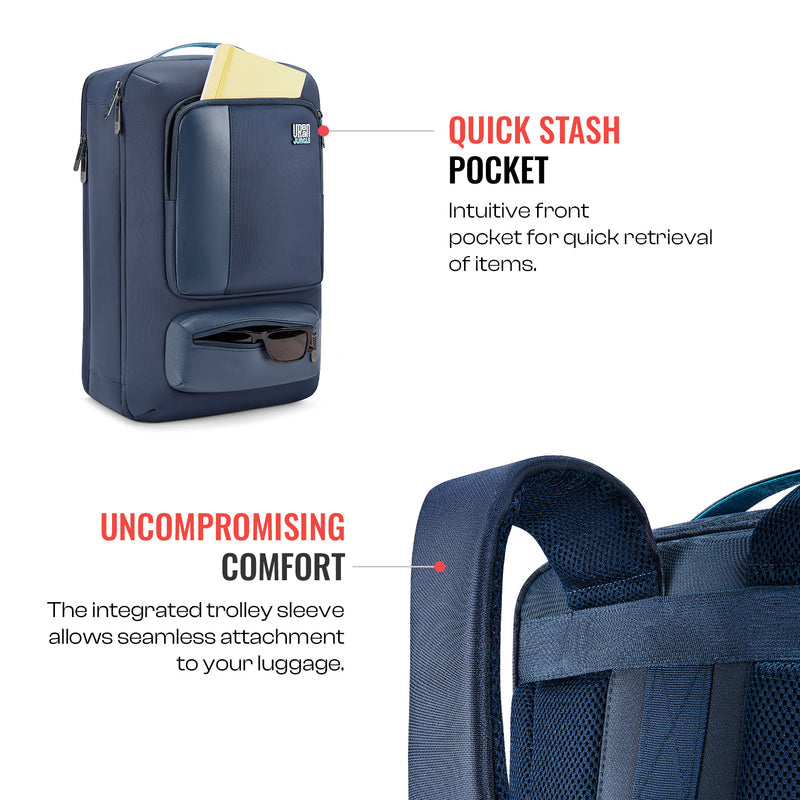 Harbor Overnighter -Blue-Large | Urban Jungle at Broadway