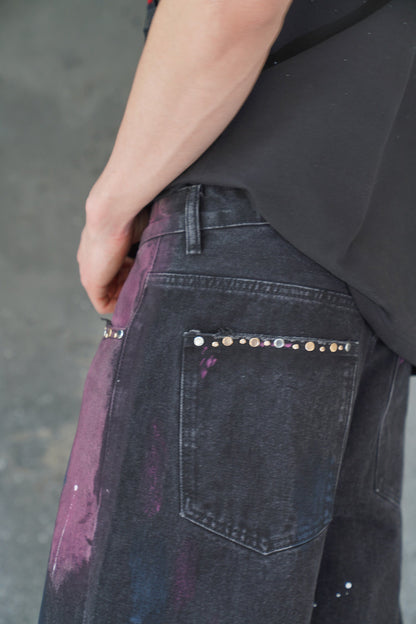 PURPLE STATIC VALKYRE JEANS