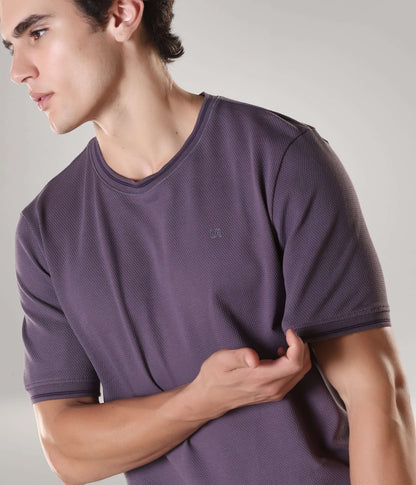 Crew Neck Tshirt |Cool Tech + UV Protectant + Anti Odour  MULBERRYDYNASTY