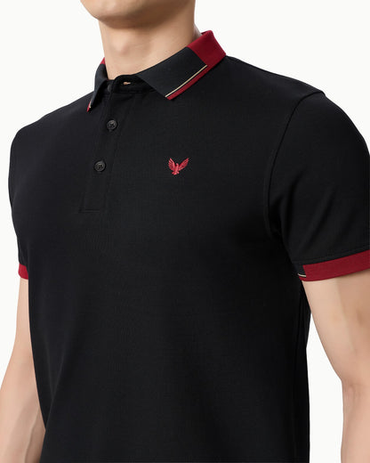 Midnight Amber Polo Black