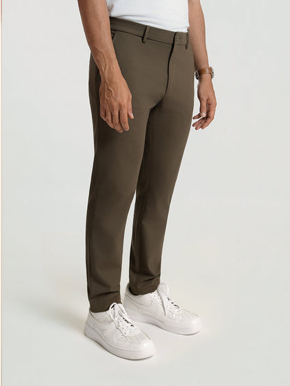 Highland Olive Slim Fit Lightweight Power Stretch Pants