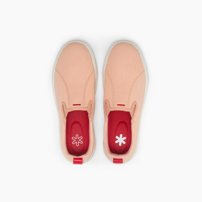 Enhanced Canvas Slip On Himalayan Pink