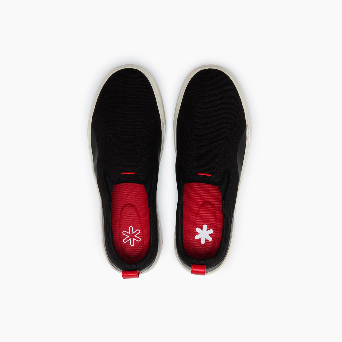 Enhanced Canvas Slip On Orca Black