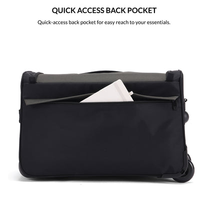 Carriall City Duffle (Black)Travel Bag 38.6 L