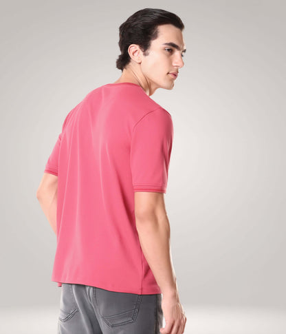 Crew Neck Tshirt |Cool Tech + UV Protectant + Anti Odour  REGALPINK