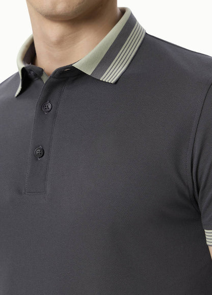 Club Manaco Polo Grey