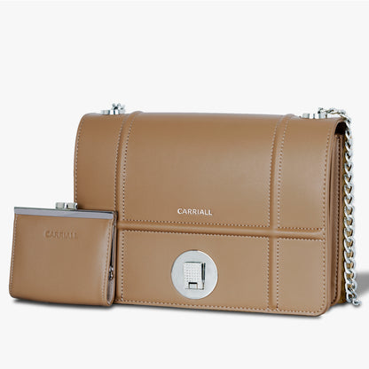 Carriall Fable Womens Vegan Leather Handbag  for women & girls  (Orange)