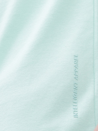 Crew Neck Tshirt | Anti Stain Anti Odor Water Repellent-AQUA