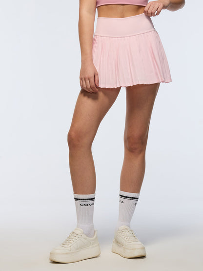 Pink Plie Pleated Skort