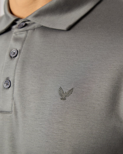 ARIN â€“ The Lucky Dove Grey Polo-Lustra Cotton