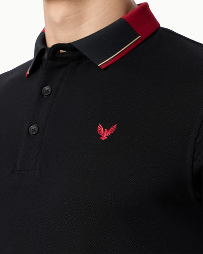 Midnight Amber Polo Black