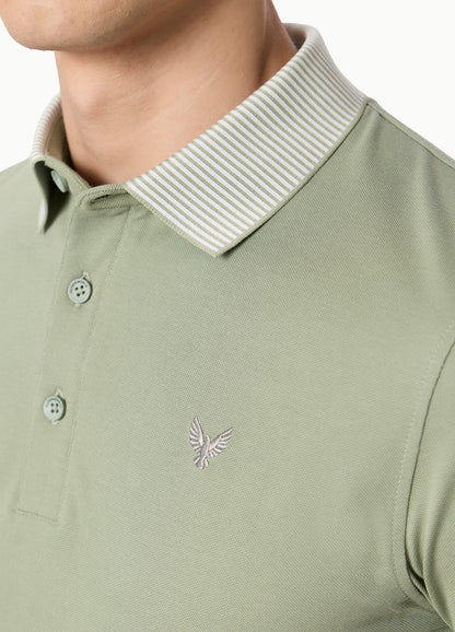 Opulence Polo Sage Green