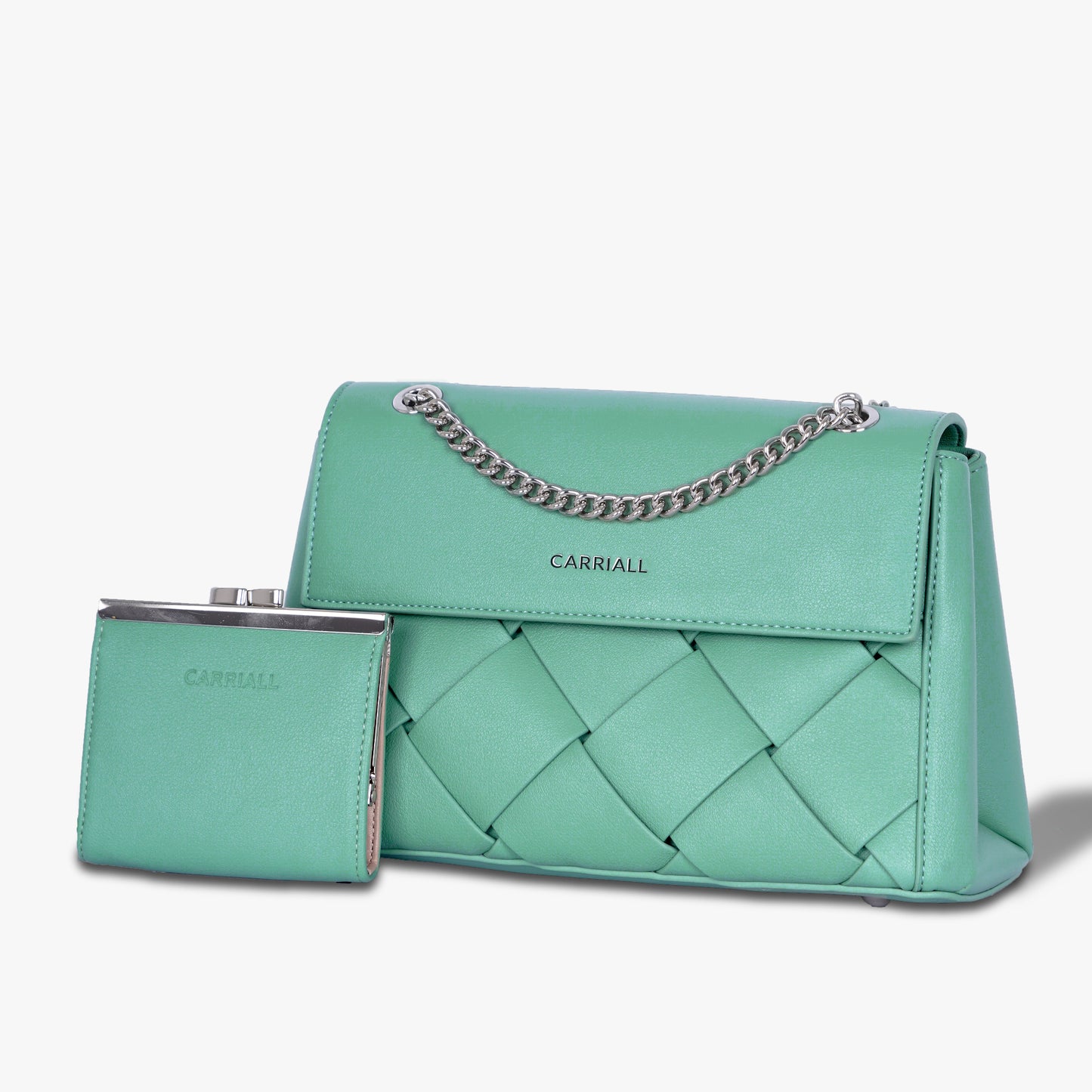 Carriall Celesta Womens Vegan Leather Handbag for women & girl (Green)