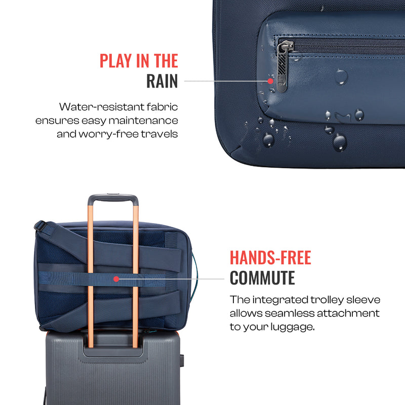 Harbor Overnighter -Blue-Large | Urban Jungle at Broadway