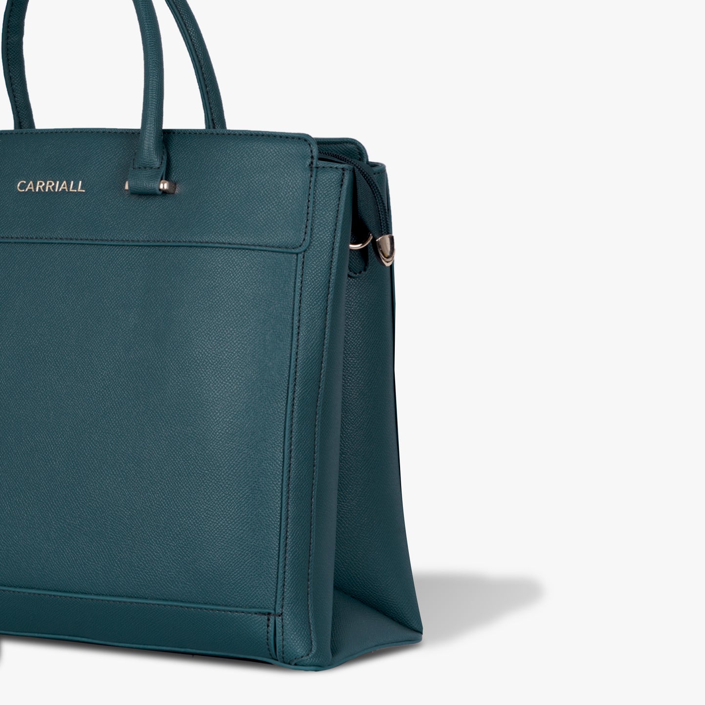 Carriall Empress Vegan Leather Tote bag  for women & girls (Dark Teal)