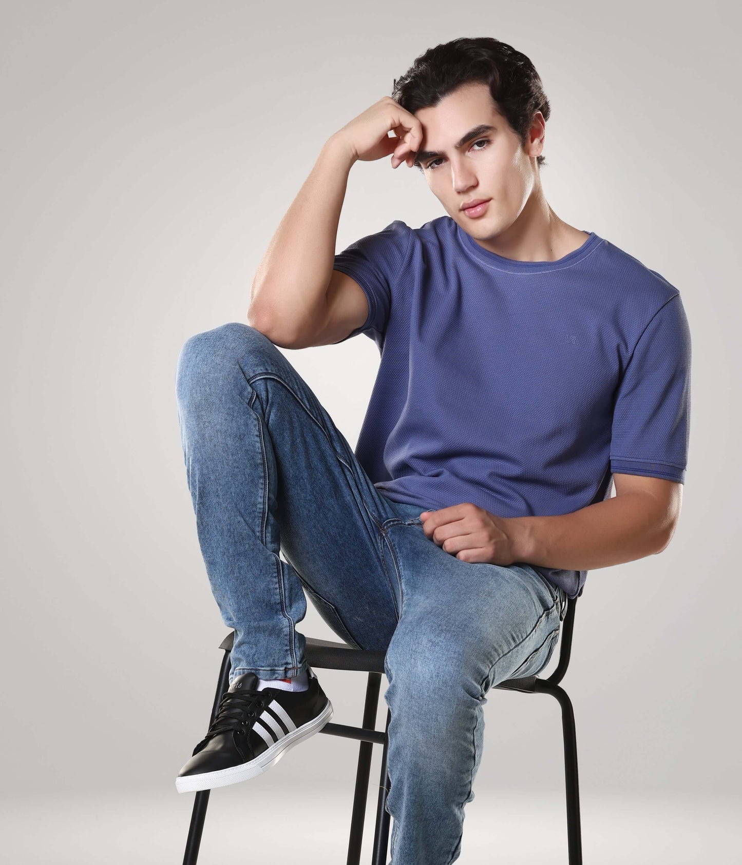 Crew Neck Tshirt |Cool Tech + UV Protectant + Anti Odour  BLOOMINGORCHID