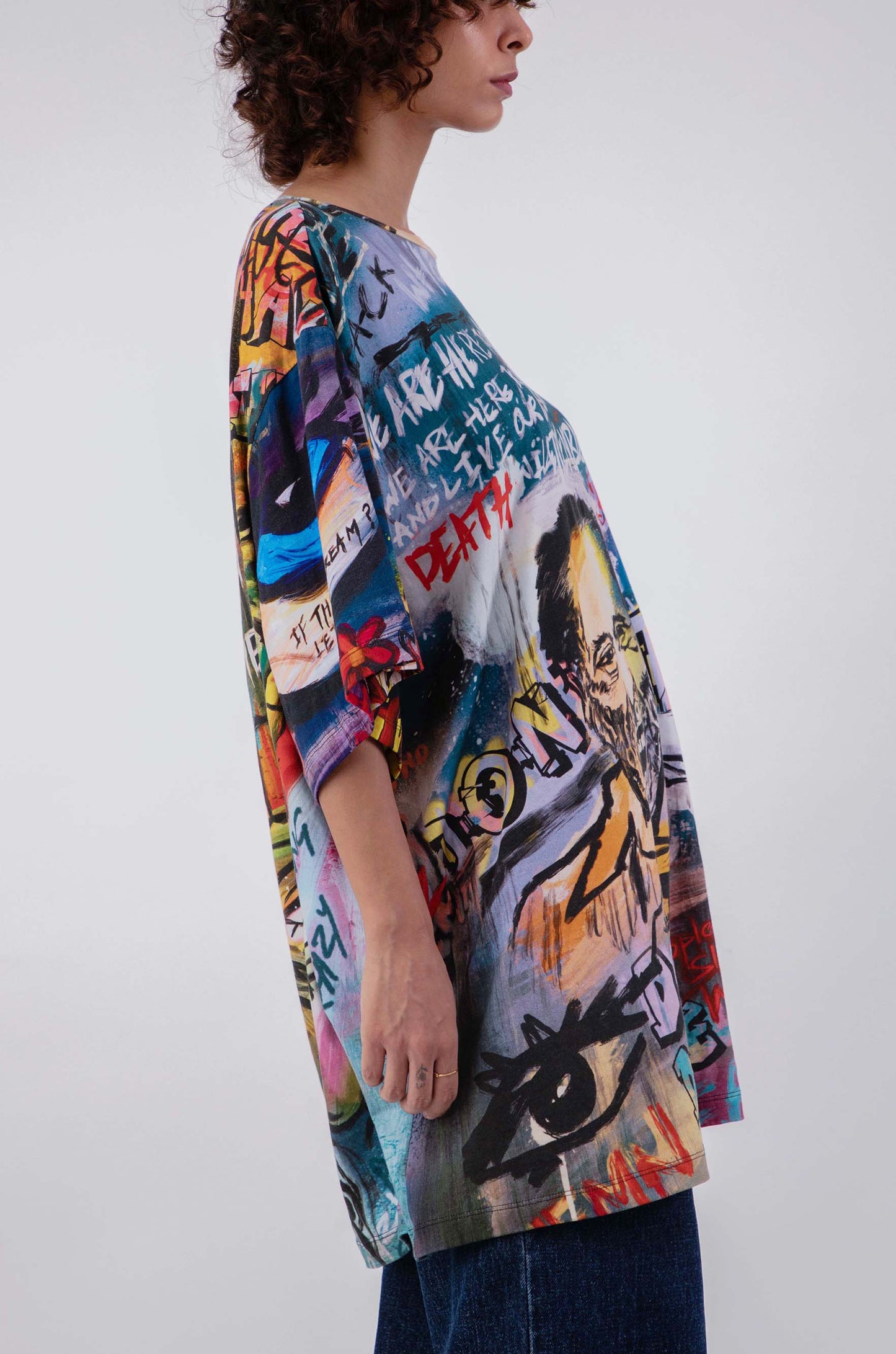 Huemn City' Graffiti T-Shirt | Huemn at Broadway